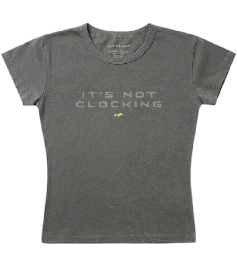 It's Not Clocking Baby Tee