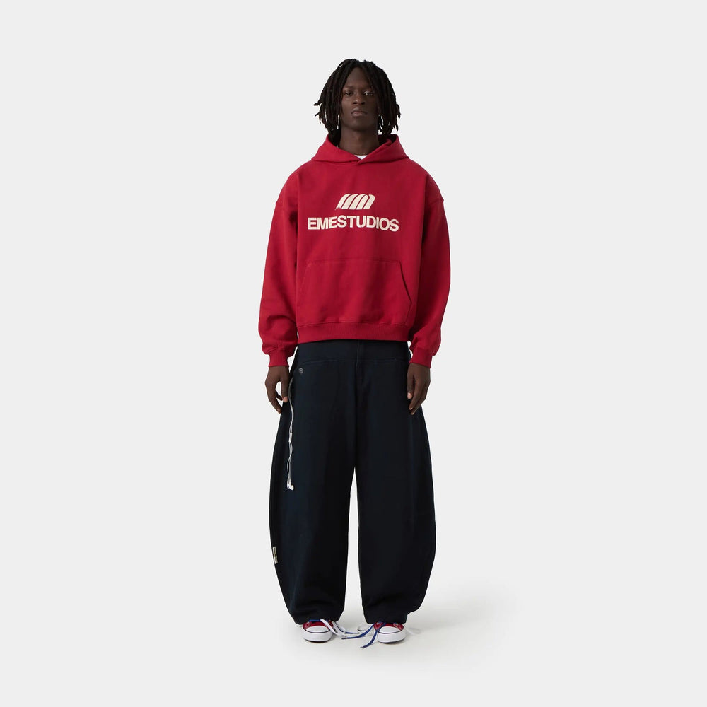 Brook Cherry Oversized Hoodie