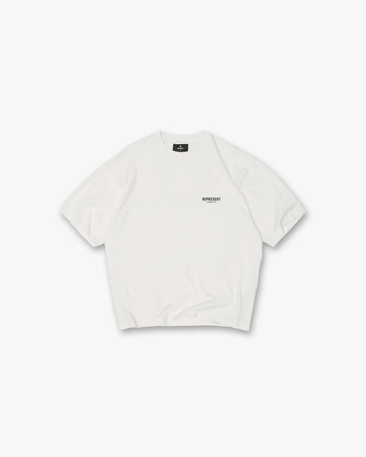 Owners Club T-Shirt Flat White