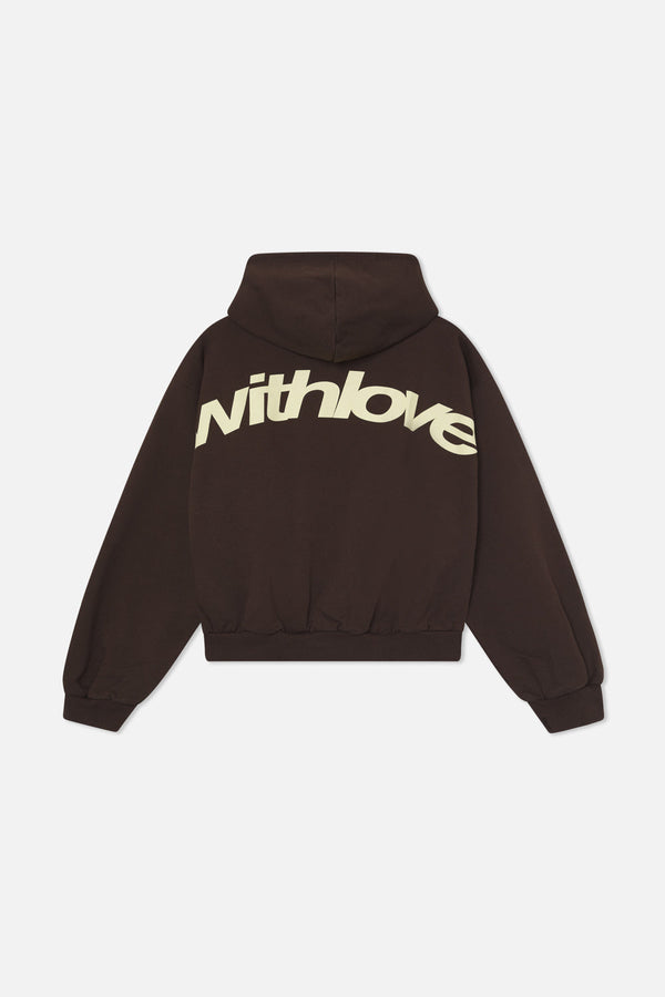 Sing Brown Hoodie