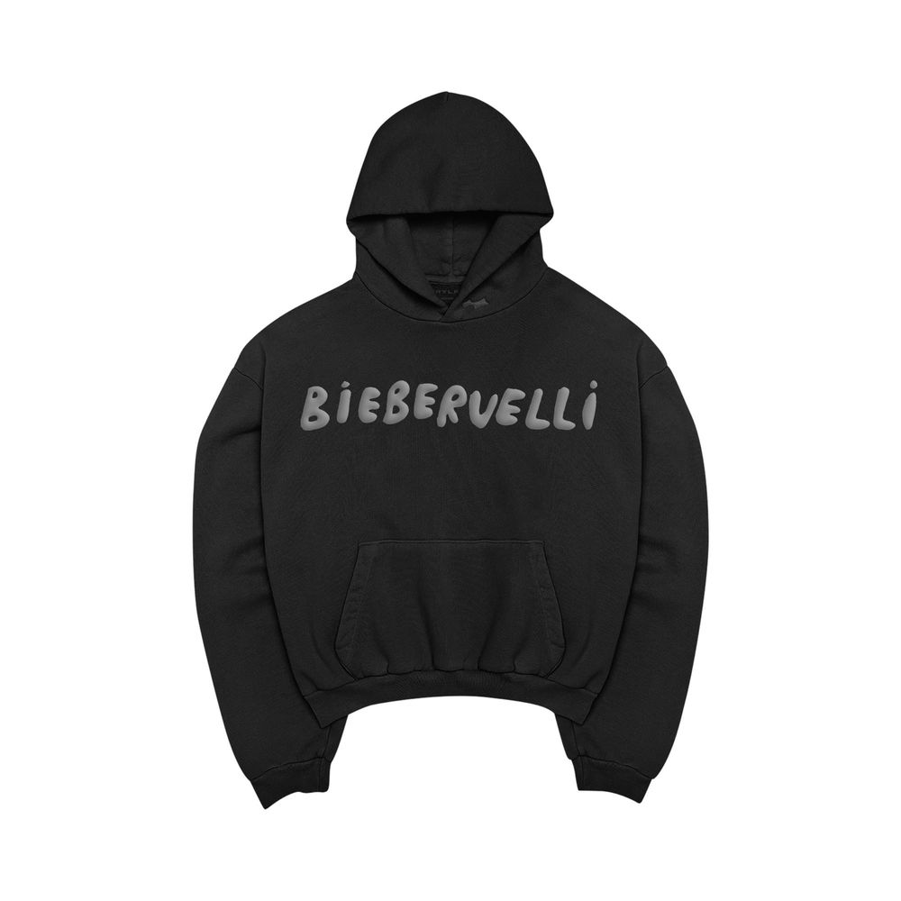 Biebervelli Hoodie Black